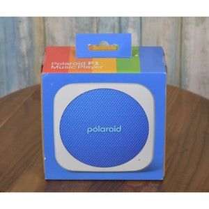 Polaroid P1 Music Player (Yellow) - Super Portable Wireless Bluetooth Speaker Rechargeable with IPX5 Waterproof and Dual Stereo Pairing